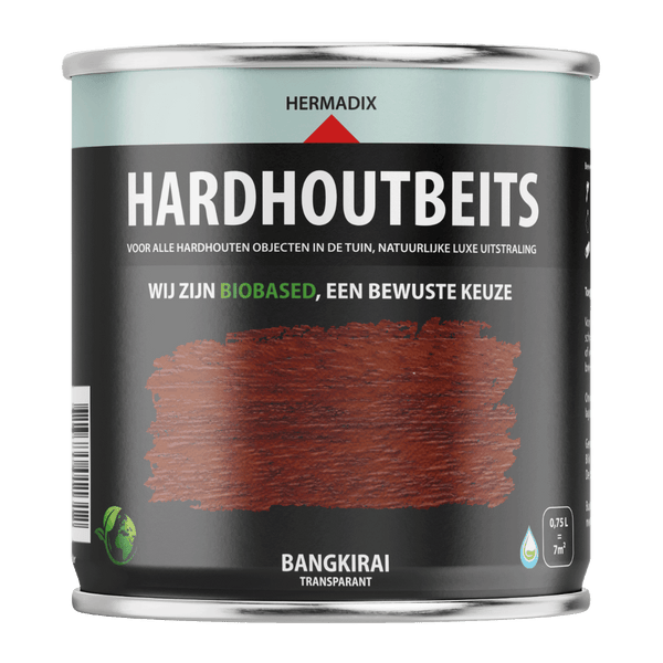 Hermadix hardhoutbeits 468 750ml bangkirai