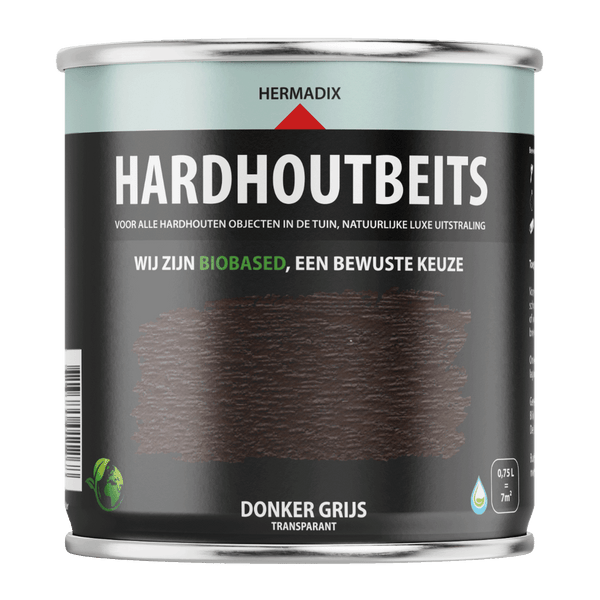 Hermadix hardhoutbeits 463 750ml donkergrijs