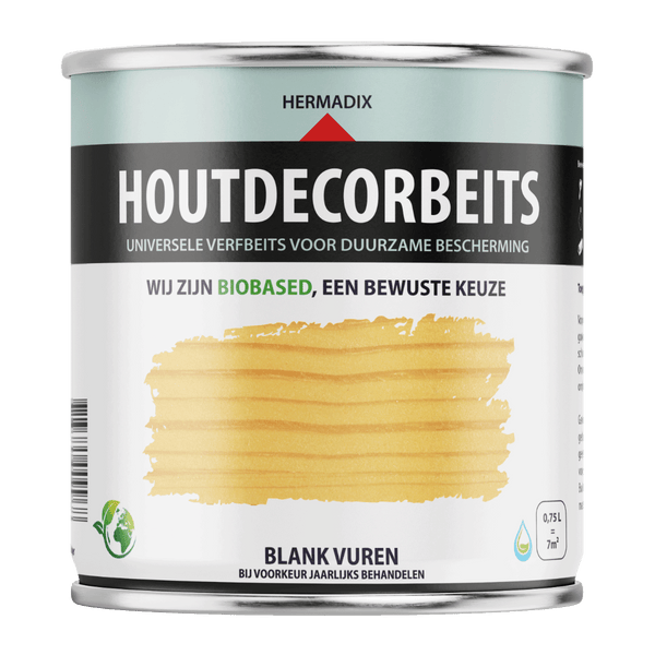 Hermadix houtdecor verfbeits 659 750ml bl. vuren