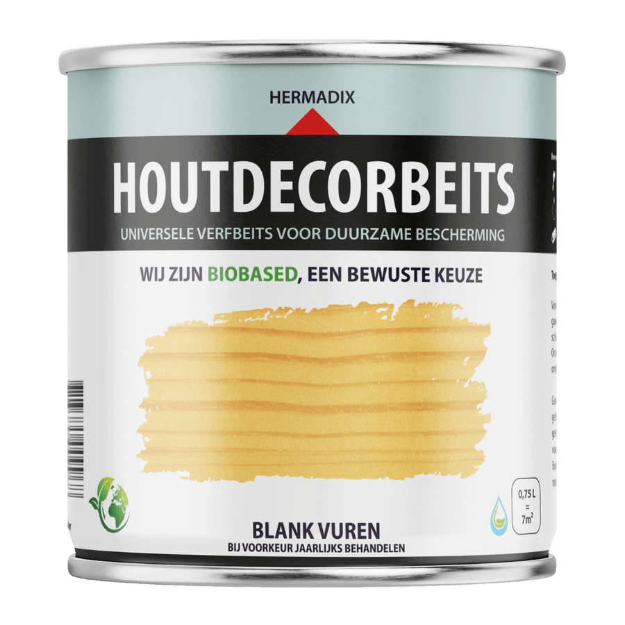 Hermadix houtdecor verfbeits 659 750ml bl. vuren