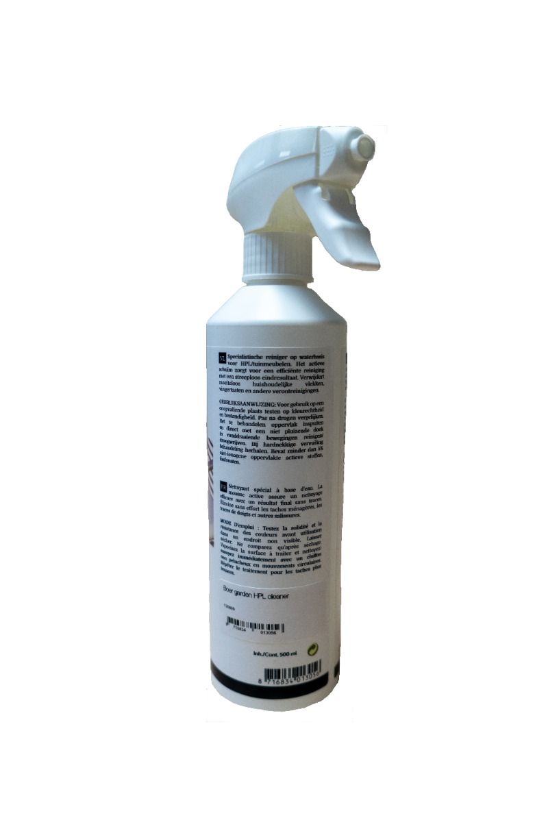 Boer garden HPL cleaner