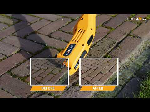 12V Fixxbrush telescopisch onkruidborstel