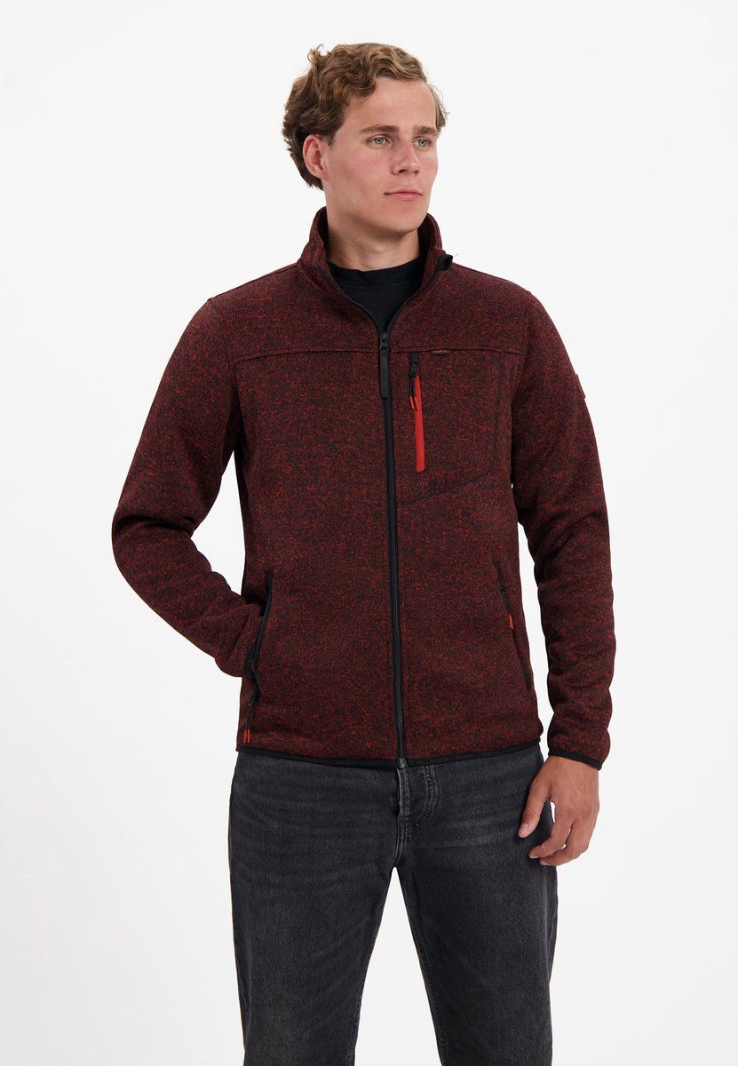 Knitwear vest Boas Red 3XL