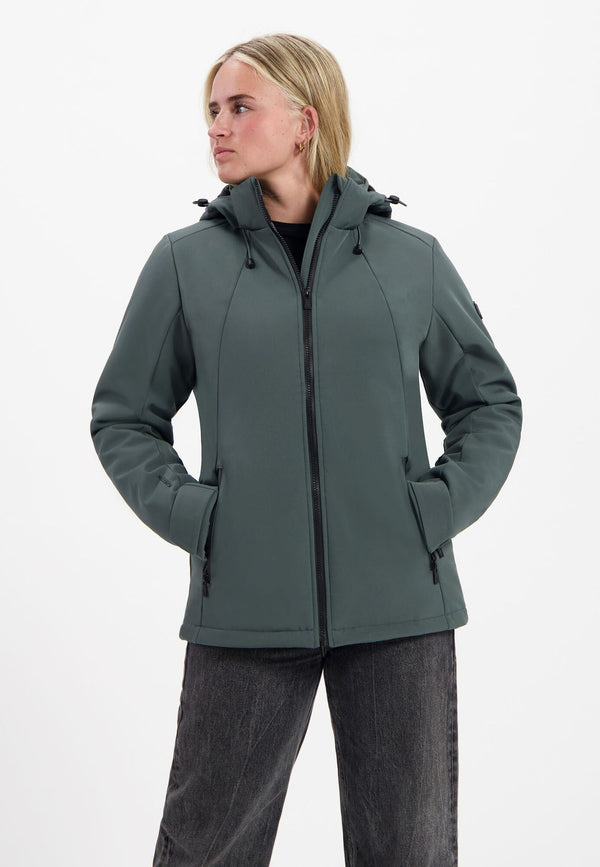 Softshell jas Karlijn Green 46