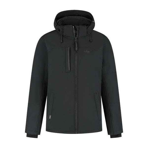 Softshell jas Thom Black 2XL
