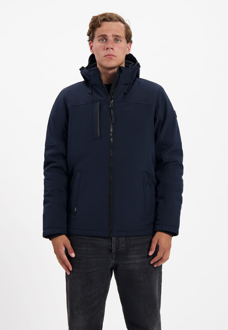 Softshell jas Thom Navy L