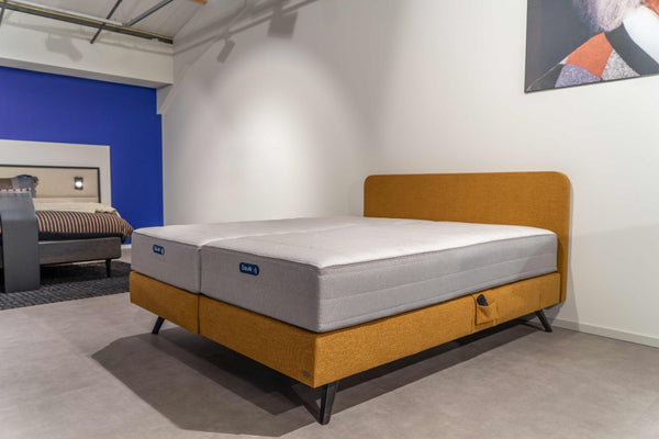 Boxspring Balance H18 stof 1 elektrisch 90 x 210