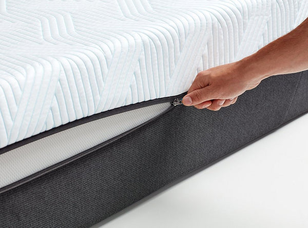 Tempur Pro SmartCool Medium Firm matras 90 x 220 x 21 cm - Charcoal Grey
