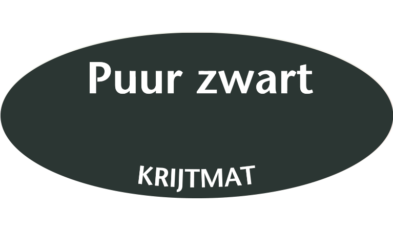Hermadix meubellak krijtmat p.zwart 750m