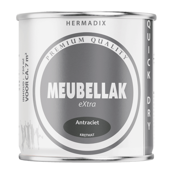 Hermadix meubellak krijtm. antraciet 750