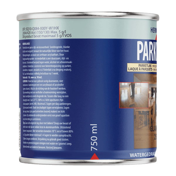 Hermadix parketlak glansvrij 25-5 750ml