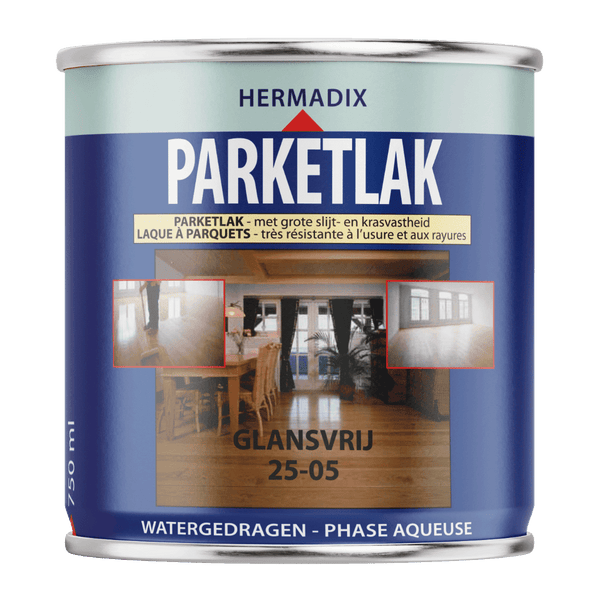 Hermadix parketlak glansvrij 25-5 750ml