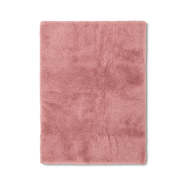 Fluffy rug, pink (150x240cm)