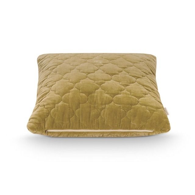 Cushion Square Quilted Green 45x45cm