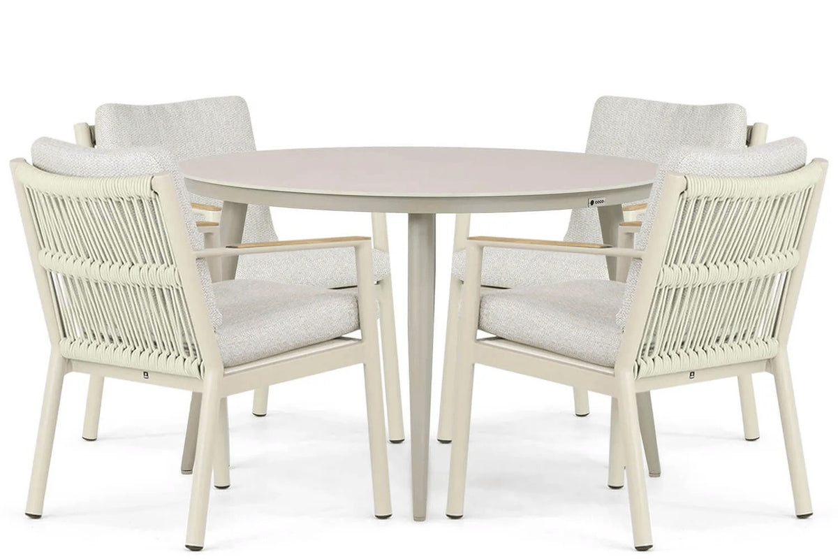 Diningset Coco Sevilla/Coco Vienna 120 cm