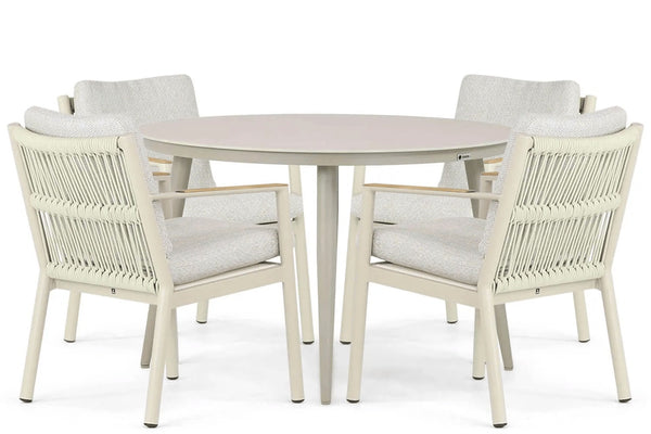 Diningset Coco Sevilla/Coco Vienna 120 cm