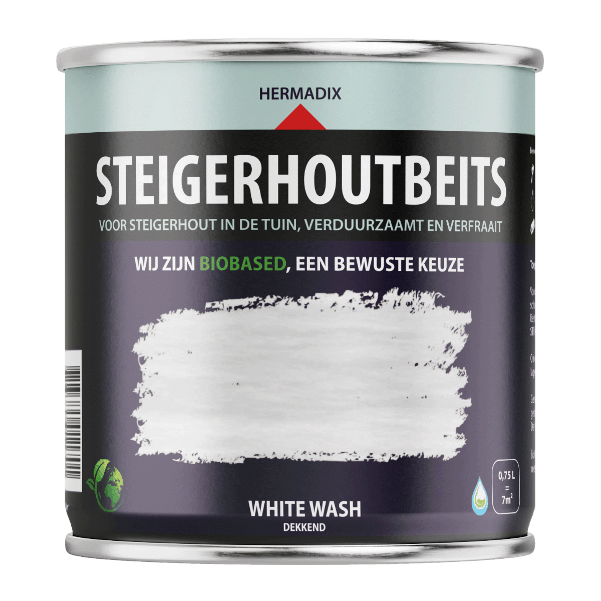 Hermadix steigerhoutbeits white wash 750