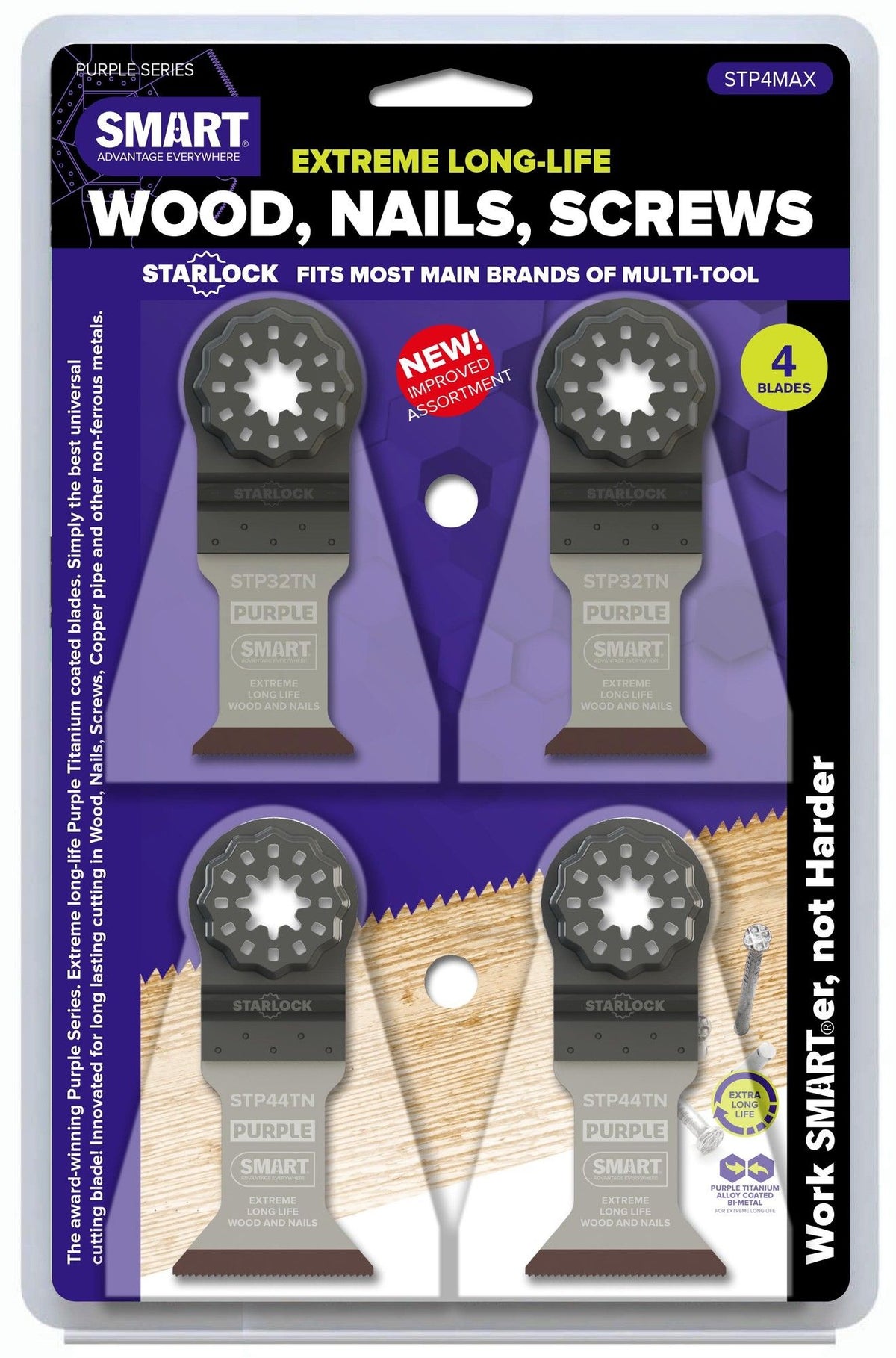 SL PUR 4st blad assortiment