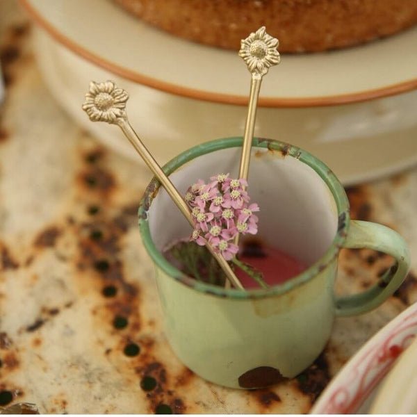 Sunny Sunflower Teaspoon Set