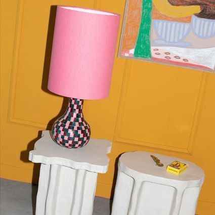 Don't Be Afraid of Colour Table Lamp Pink