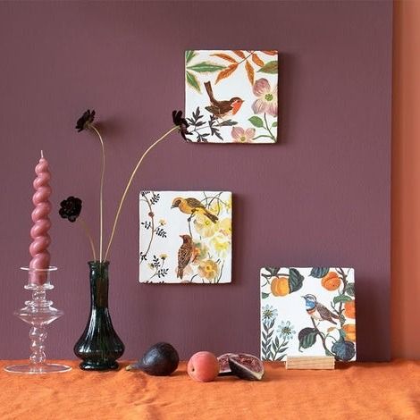 Sheltering leaves | tiles | small