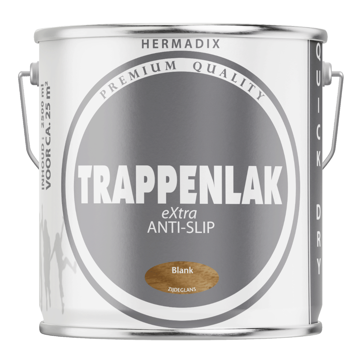 Hermadix trappenlak extra blank 2,5 ltr anti slip