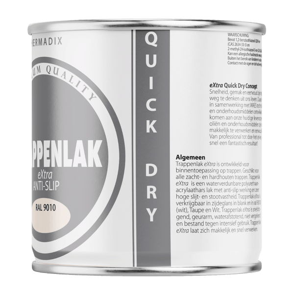 Hermadix trappenlak extra 9010 750ml anti slip
