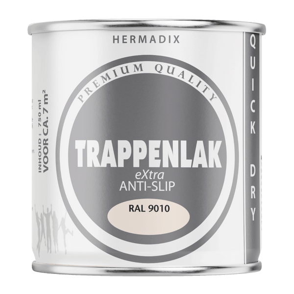Hermadix trappenlak extra 9010 750ml anti slip