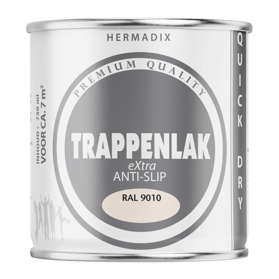 Hermadix trappenlak extra 9010 750ml anti slip