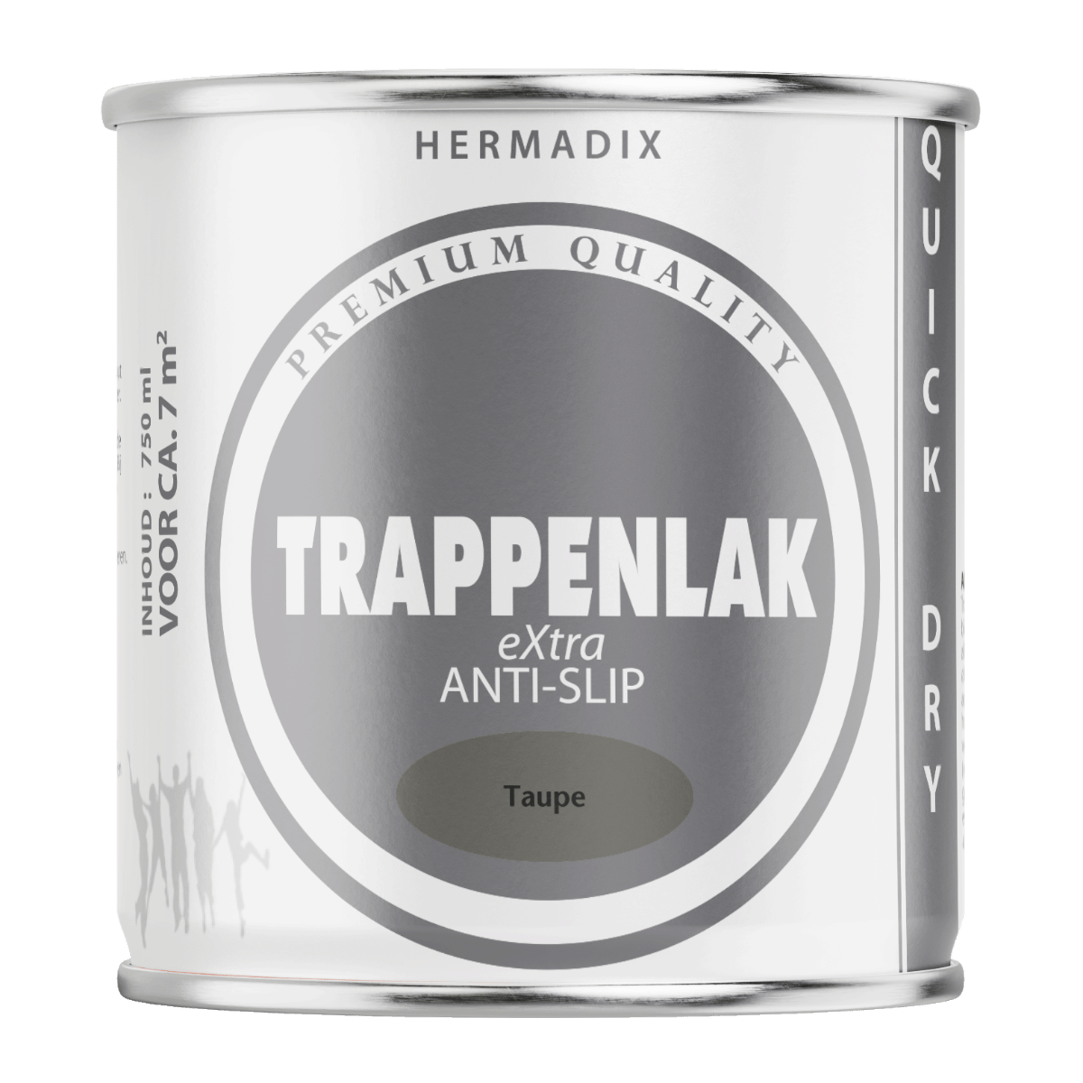 Hermadix trappenlak extra taupe 750ml anti slip