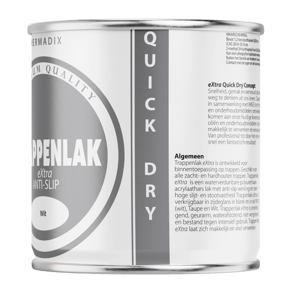 Hermadix trappenlak extra wit 750ml anti slip