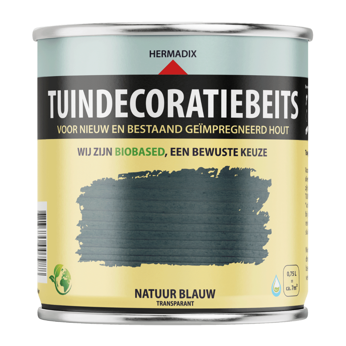 Hermadix tuindecoratiebeits 764 750ml natuur blauw