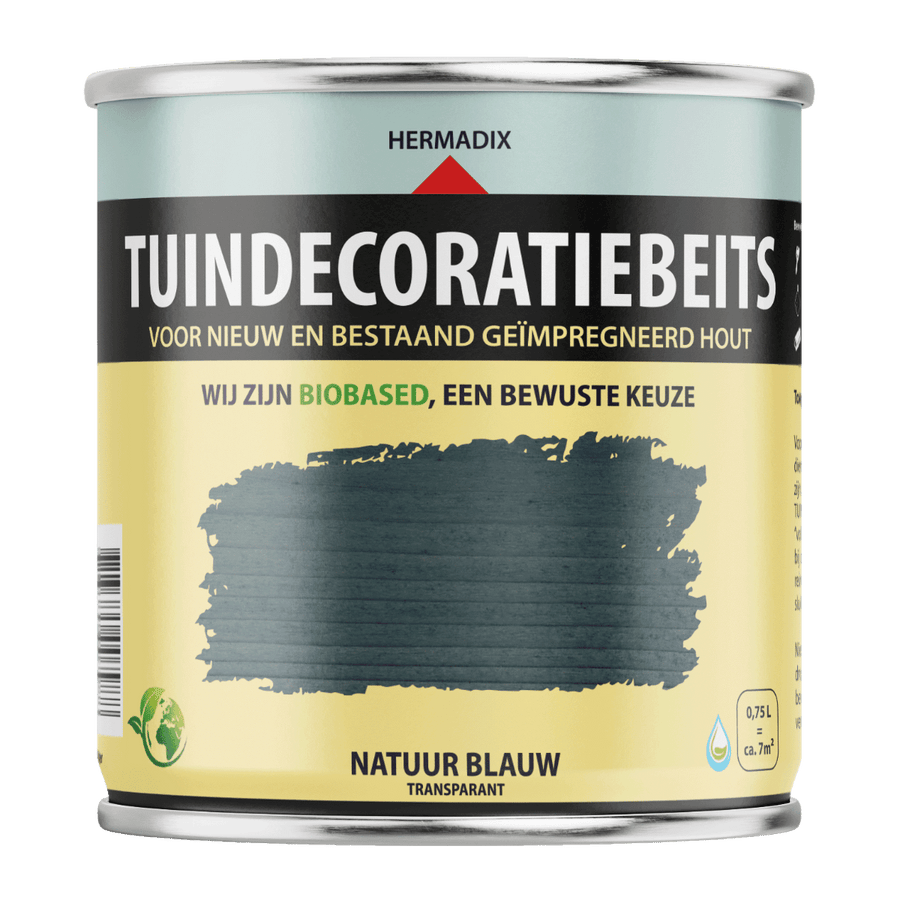 Hermadix tuindecoratiebeits 764 750ml natuur blauw