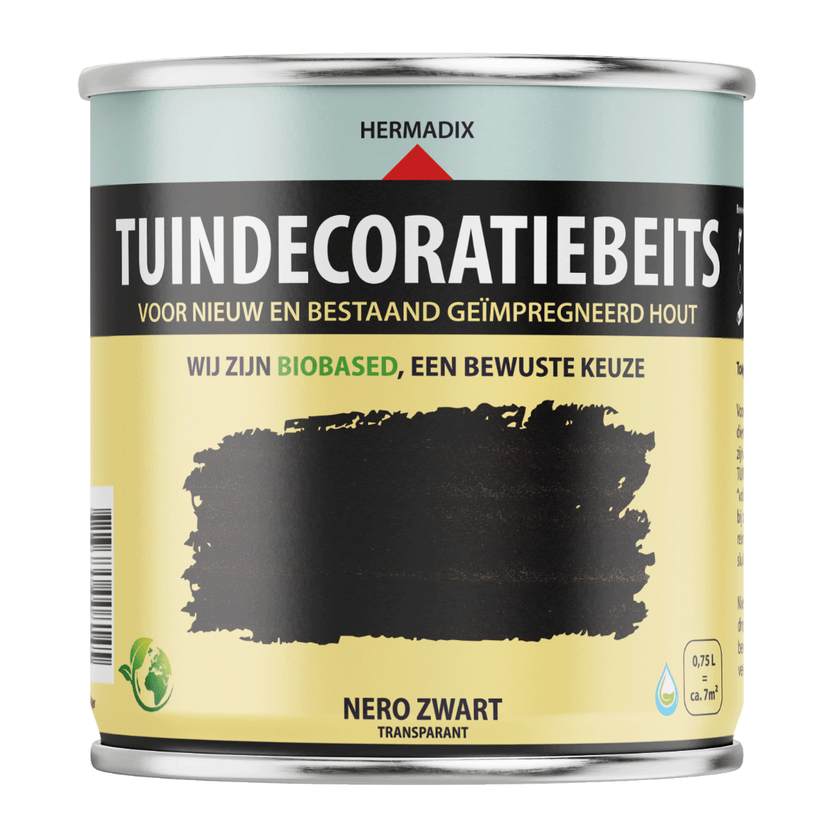 Hermadix tuindecoratiebeits 720 750ml nero