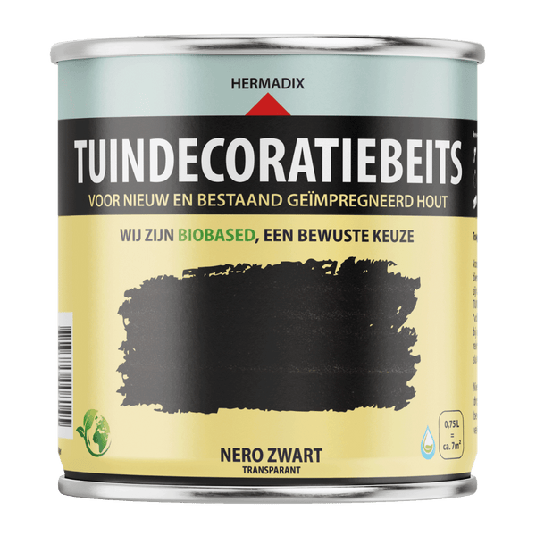Hermadix tuindecoratiebeits 720 750ml nero