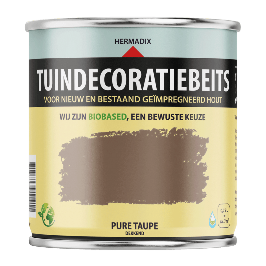 Hermadix tuindecoratiebeits 715 750ml pure taupe