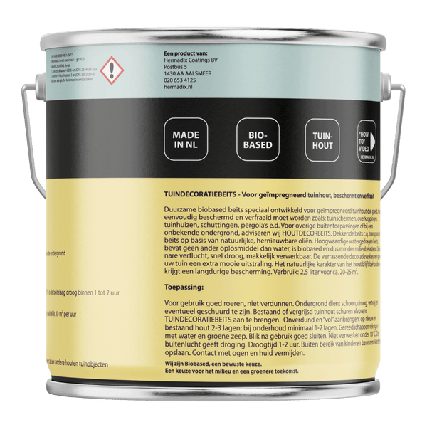 Hermadix tuindecoratiebeits 716 2500ml taupe