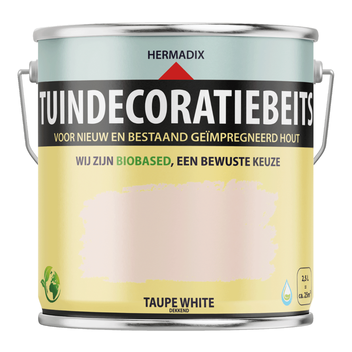 Hermadix tuindecoratiebeits 716 2500ml taupe