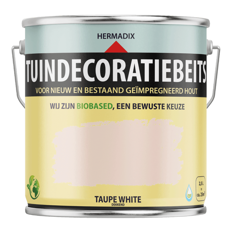 Hermadix tuindecoratiebeits 716 2500ml taupe