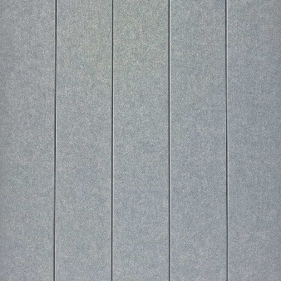 Muro | Viltpaneel met groeven L| Blauw midden | 1200x600x9 mm | Strookbreedte 115mm | Groef 5 mm