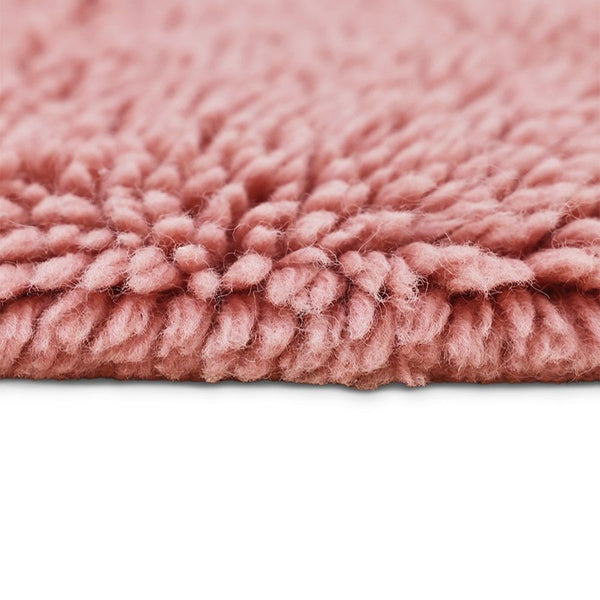 Fluffy rug, pink (150x240cm)