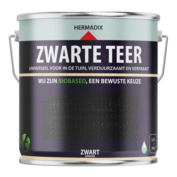 Hermadix impraline zwarte teer 2500ml
