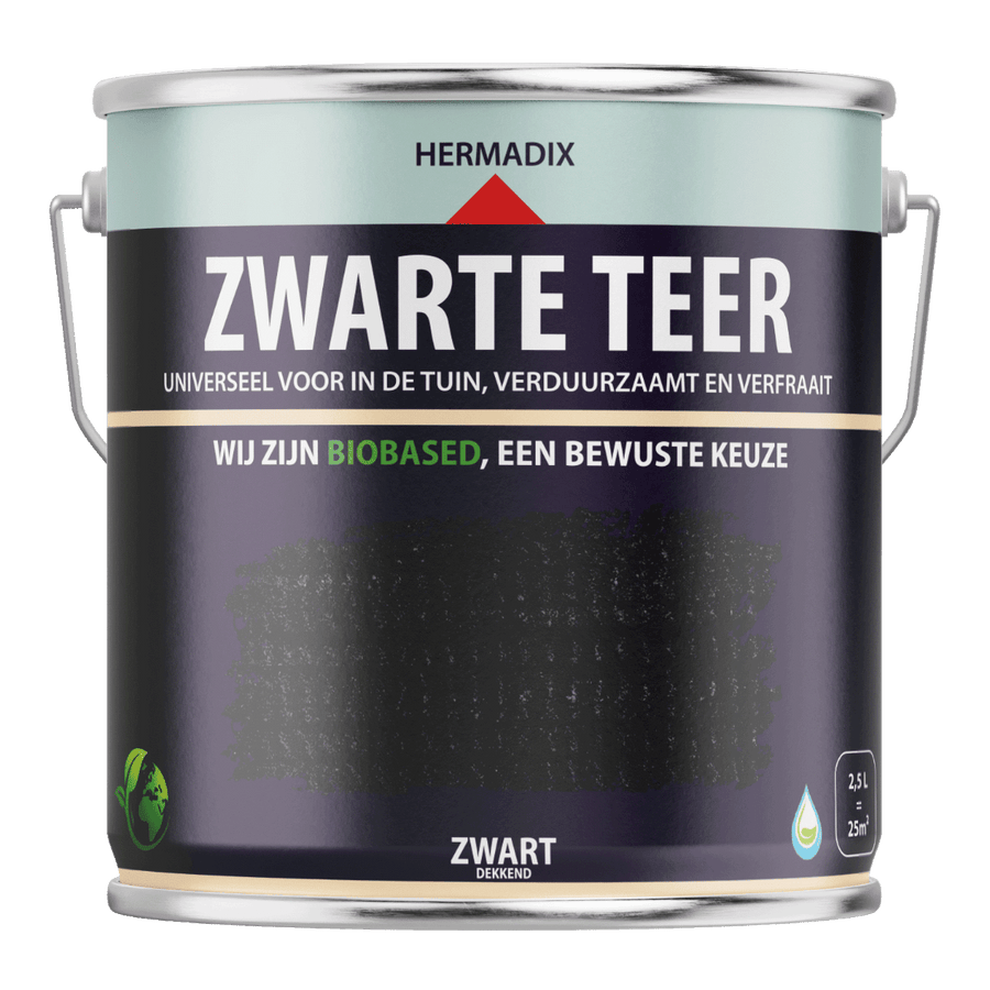 Hermadix impraline zwarte teer 2500ml