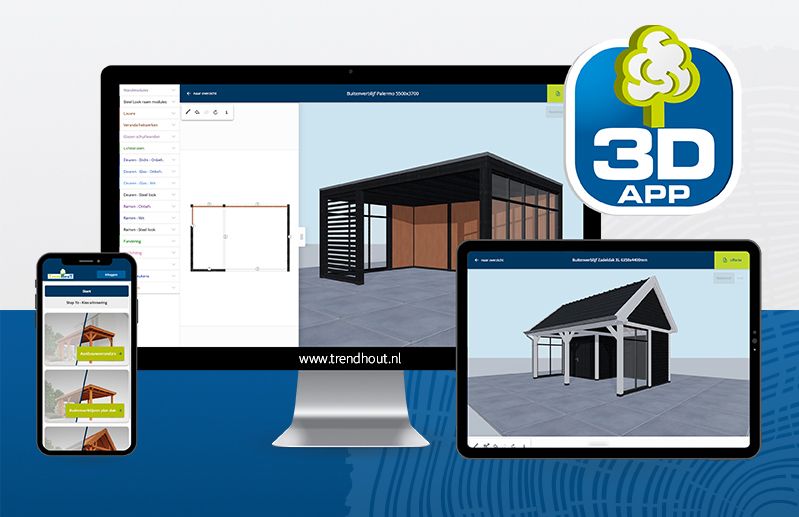 Trendhout 3D app