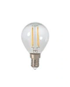 Kogellamp LED Filament Transparant E14 2W