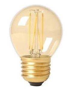 LED lamp bol gloeidraad dia.4.5cm, E27/240V, 3,5W 200lm/21000K 15.000u, dimbaar
