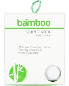 Basic bamboo t-shirt v-hals