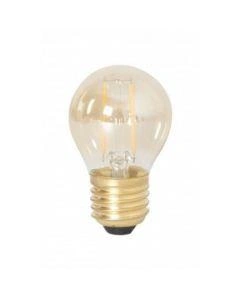 Kogellamp LED Filament Goud E27 2W