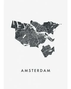 Amsterdam City Map - Small