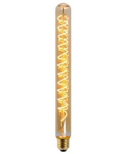 Lucide T32 - Filament lamp - 3,2 cm - LED Dimb. - E27 - 1x5W 2200K - Amber